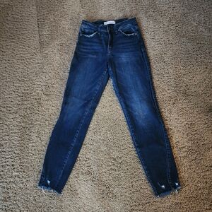 KanCan Size 1/24 Dark Indigo High-Rise Skinny Jeans